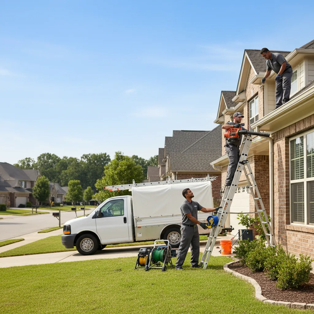 Home Gutter Service in Hoffman, NC near me